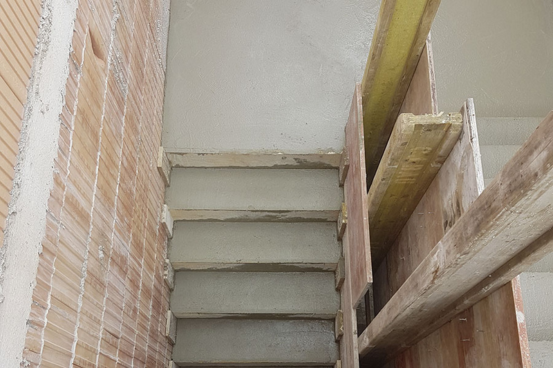 Betontreppe Einfamilienhaus, Baumholder